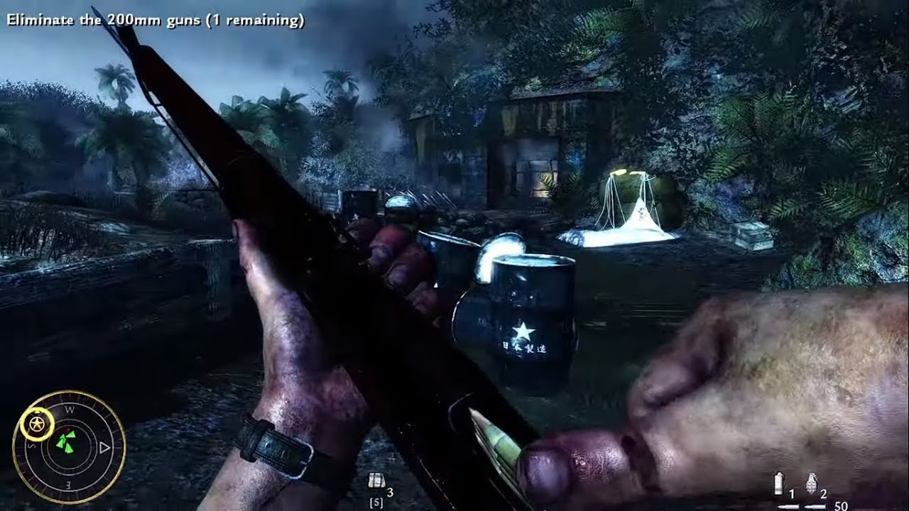 Call of Duty World at War Remastered Graphics Mod Gameplay - Mission 12 - Blowtorch and Corkscrew