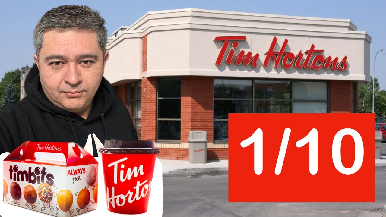 Fui a Tim Hortons - es un DESASTRE 🇨🇦