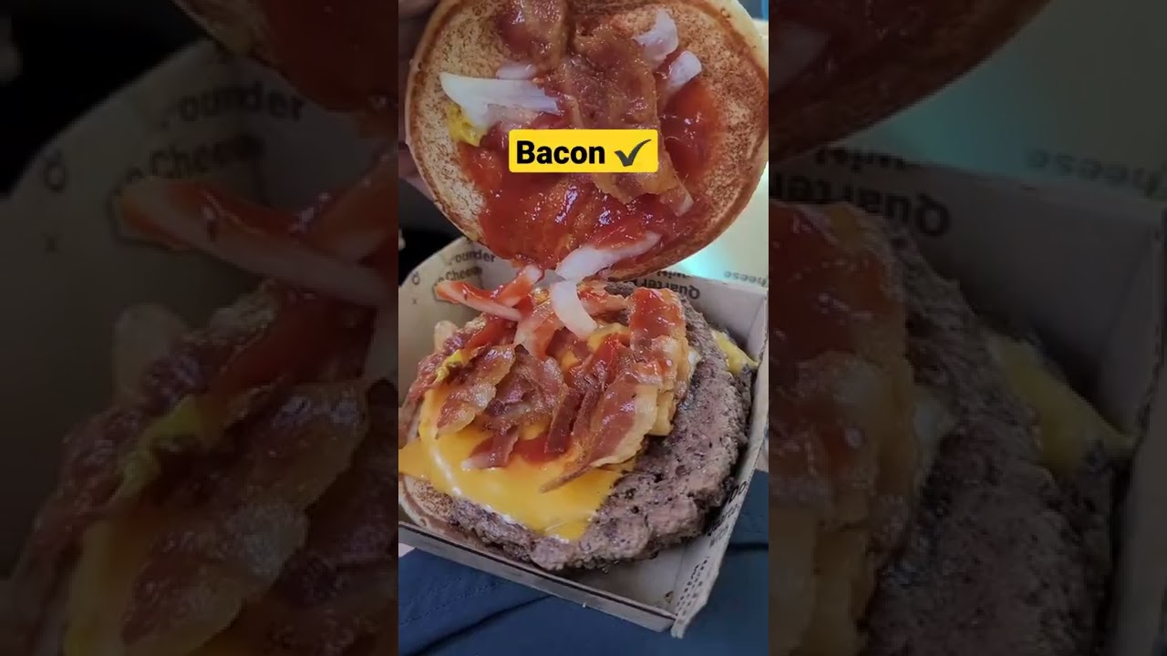 NEW McDonald's Double Bacon Quarter Pounder with Cheese 😋
