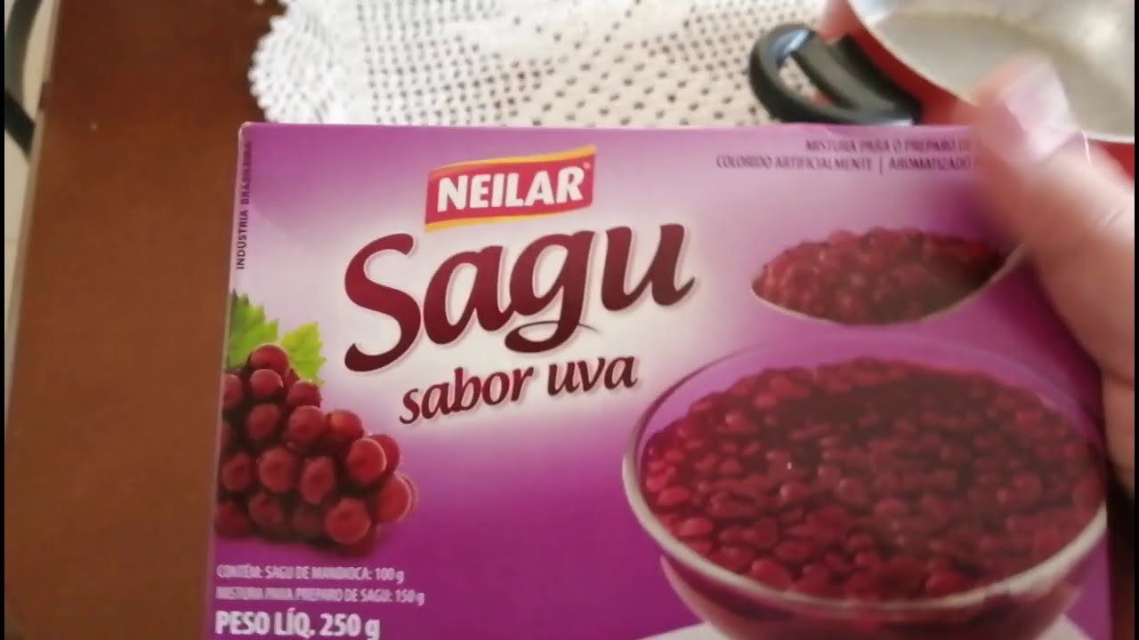 SAGU DE CAIXINHA SABOR UVA / RENATA FERREIRA - LAR DOS FERRER