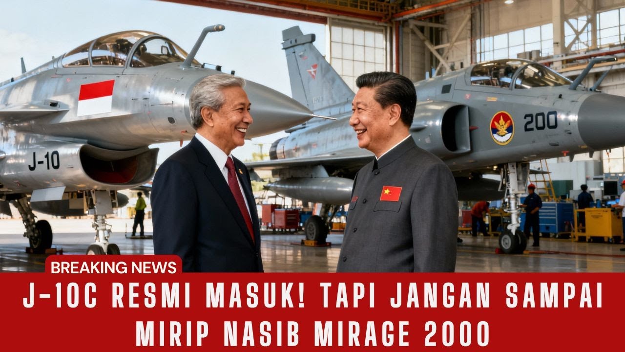 Lebih Sedikit Tapi Mematikan! Indonesia Pilih J-10C, Asal Jangan Bernasib Tragis Seperti Mirage 2000