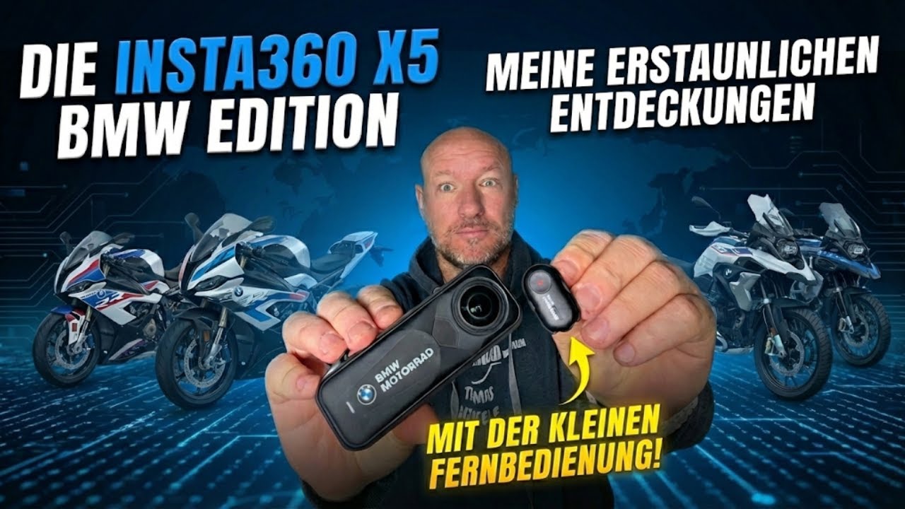 Die Insta360 X5 BMW Edition: Meine erstaunlichen Entdeckungen mit der kleinen Fernbedienung!
