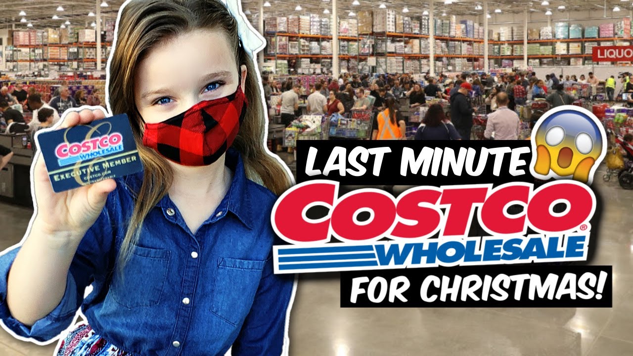 Will there be ANYTHING left? Shopping at Costco LAST MINUTE for Christmas 2021