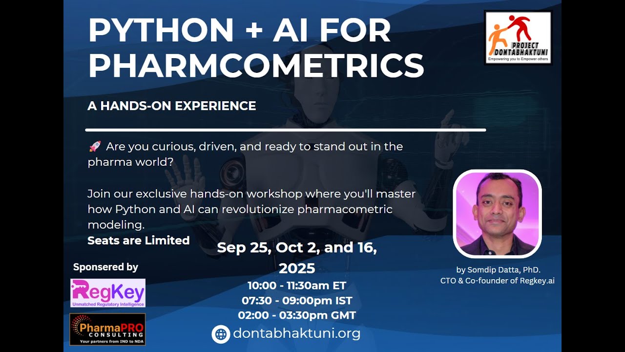 Day 3 - Python + AI for Pharmacometrics Workshop