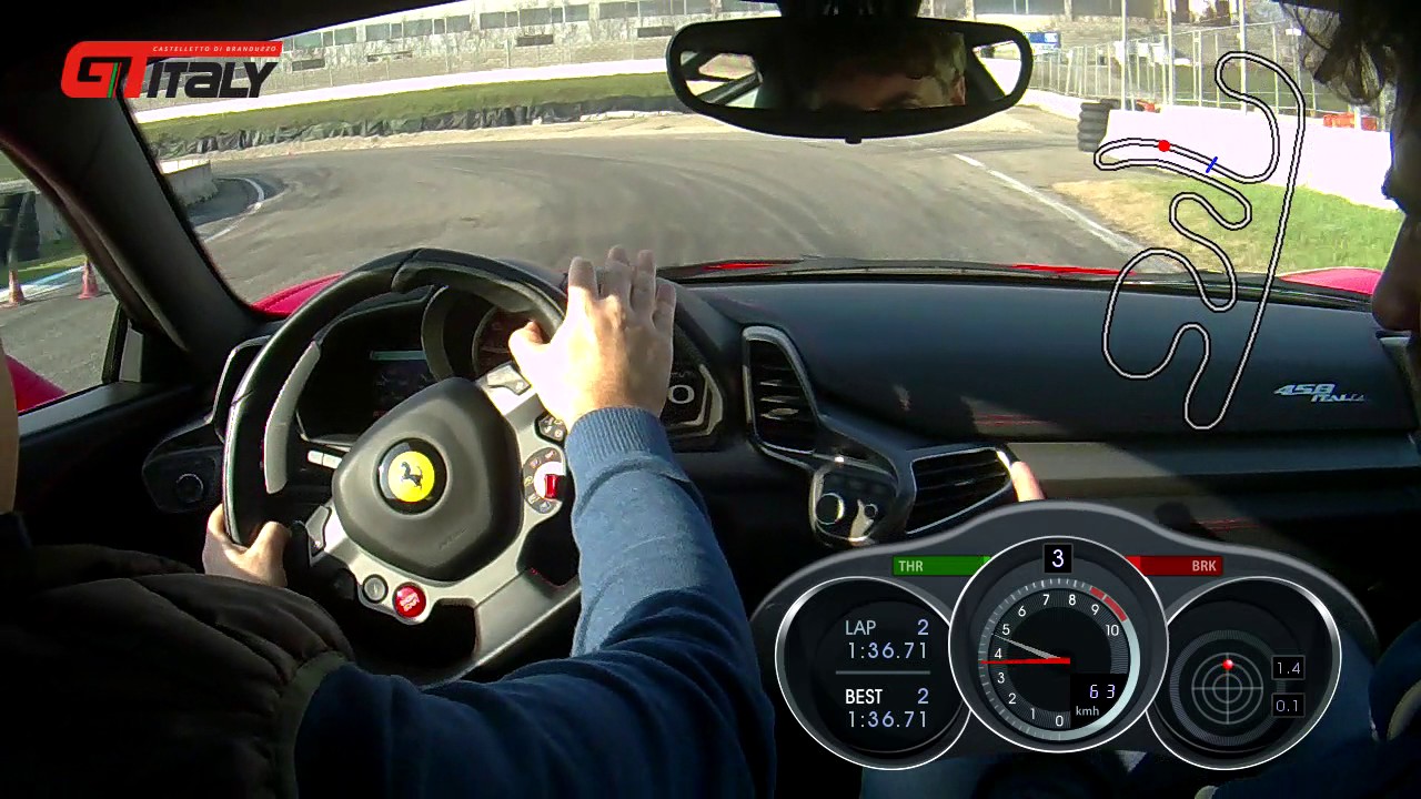 Motodromo Castelletto di Branduzzo Ferrari 458 Italia