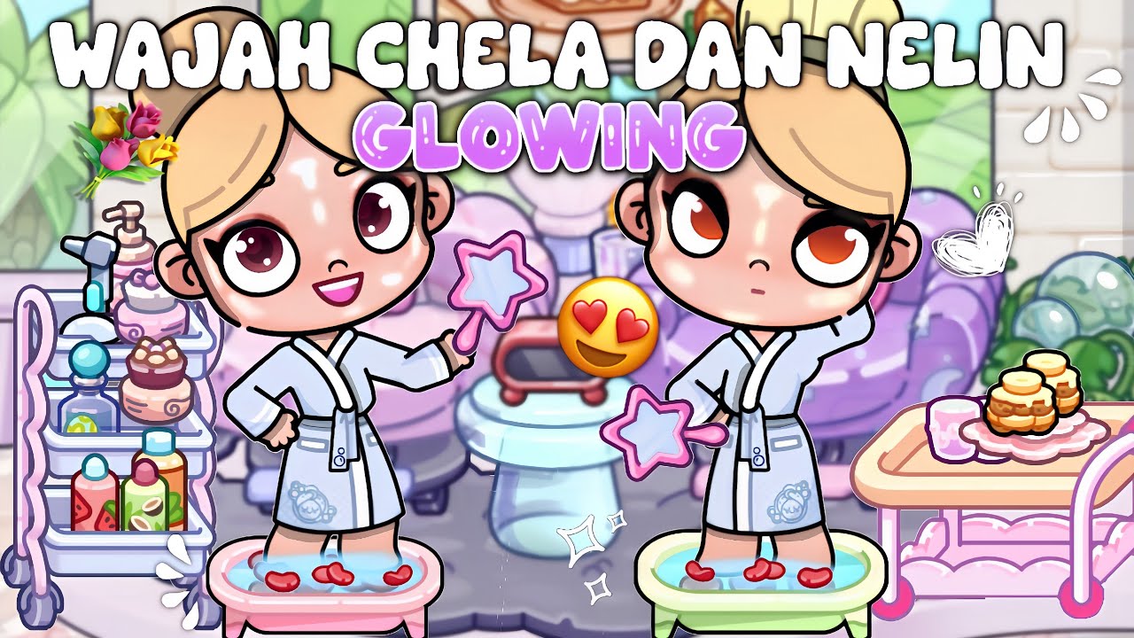 GLOWING BERSAMA |ASMR SPA WITH CHELA AND NELIN| DRAMA AVATAR WORLD