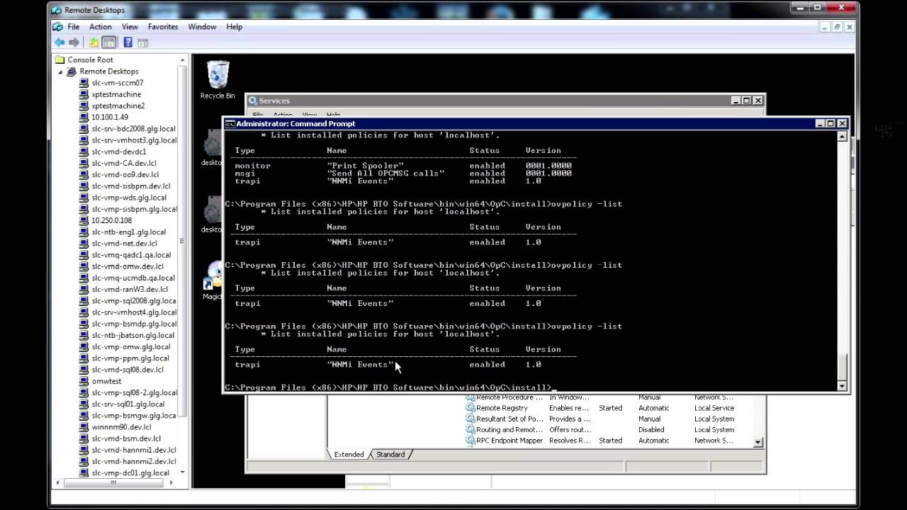 HP BSM Monitoring Automation