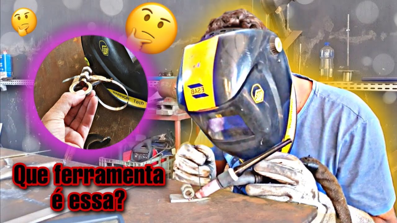 COMO FABRICAR UMA FERRAMENTA TOP PARA FECHAR ABRACADEIRA DE HOMOCINETICA.