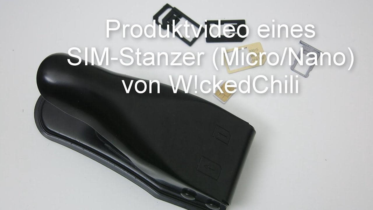 SIM-Karten Stanzer - von W!ckedChili