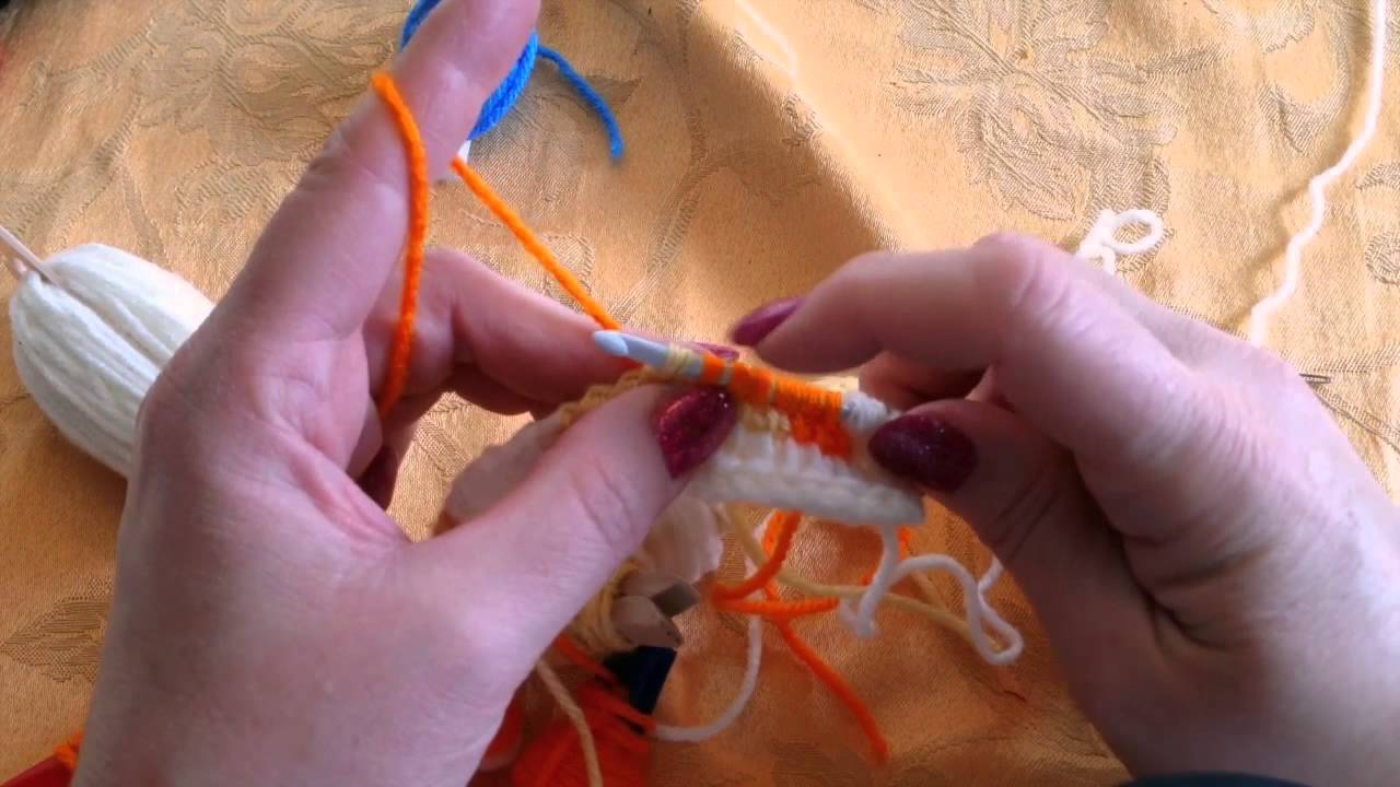 Tunisian Crochet - TSS with Color Changes