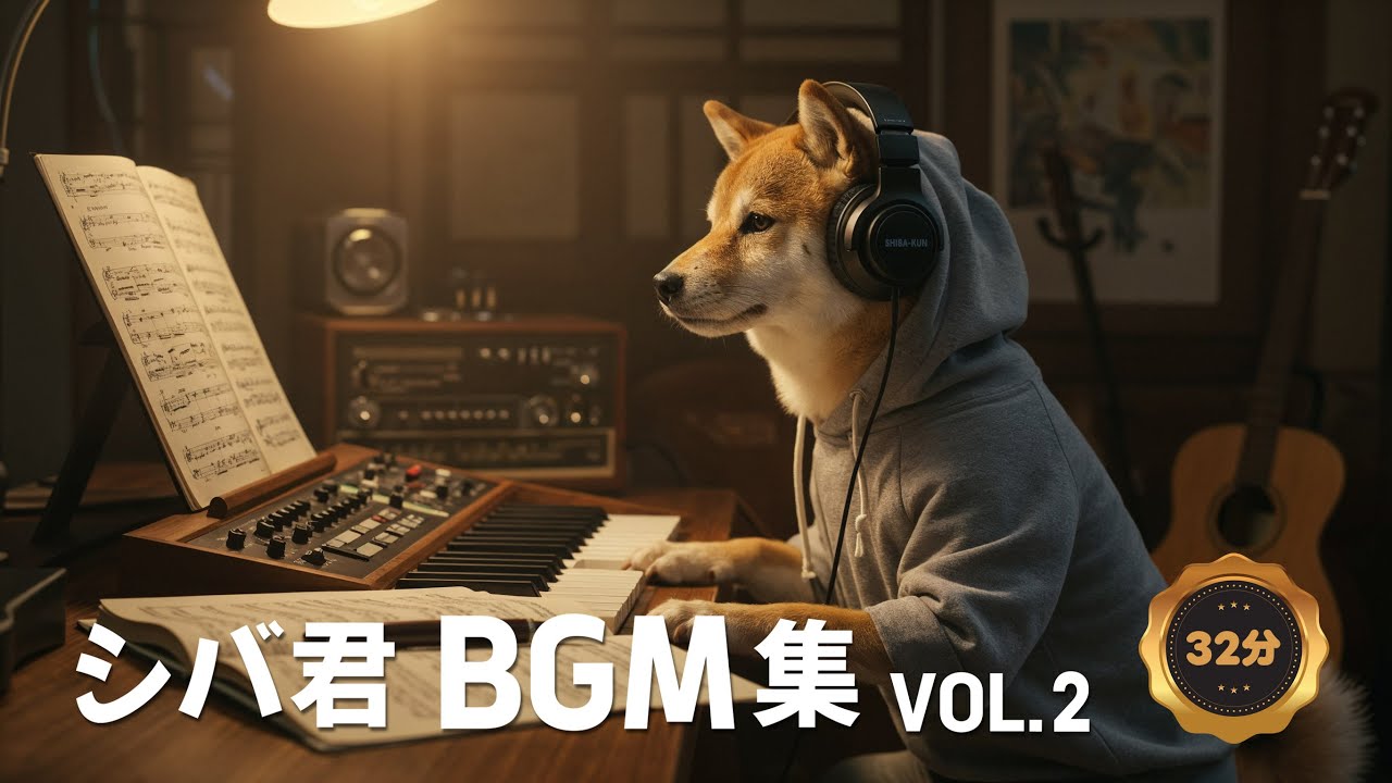 🎧 シバ君 癒しのBGM集 Vol.2｜心温まる音楽でリラックス
