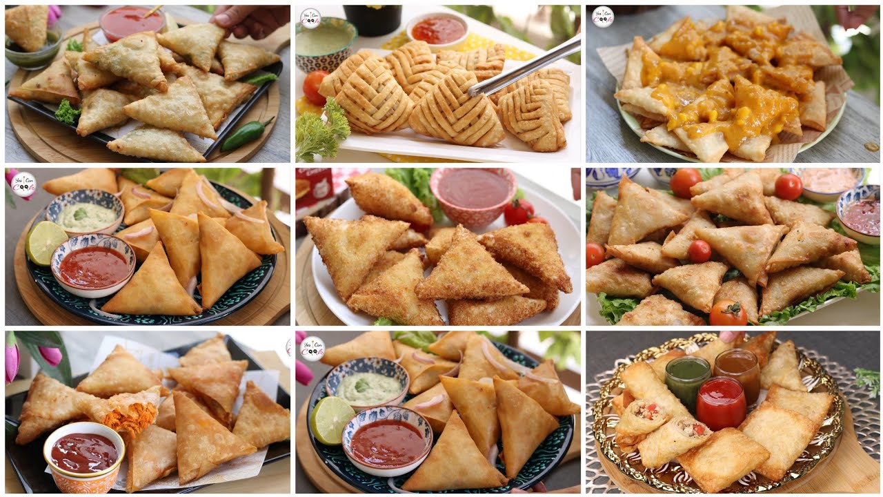 10 The Best Samosa Recipes (RAMADAN SPECIAL) by Yes I Can Cook