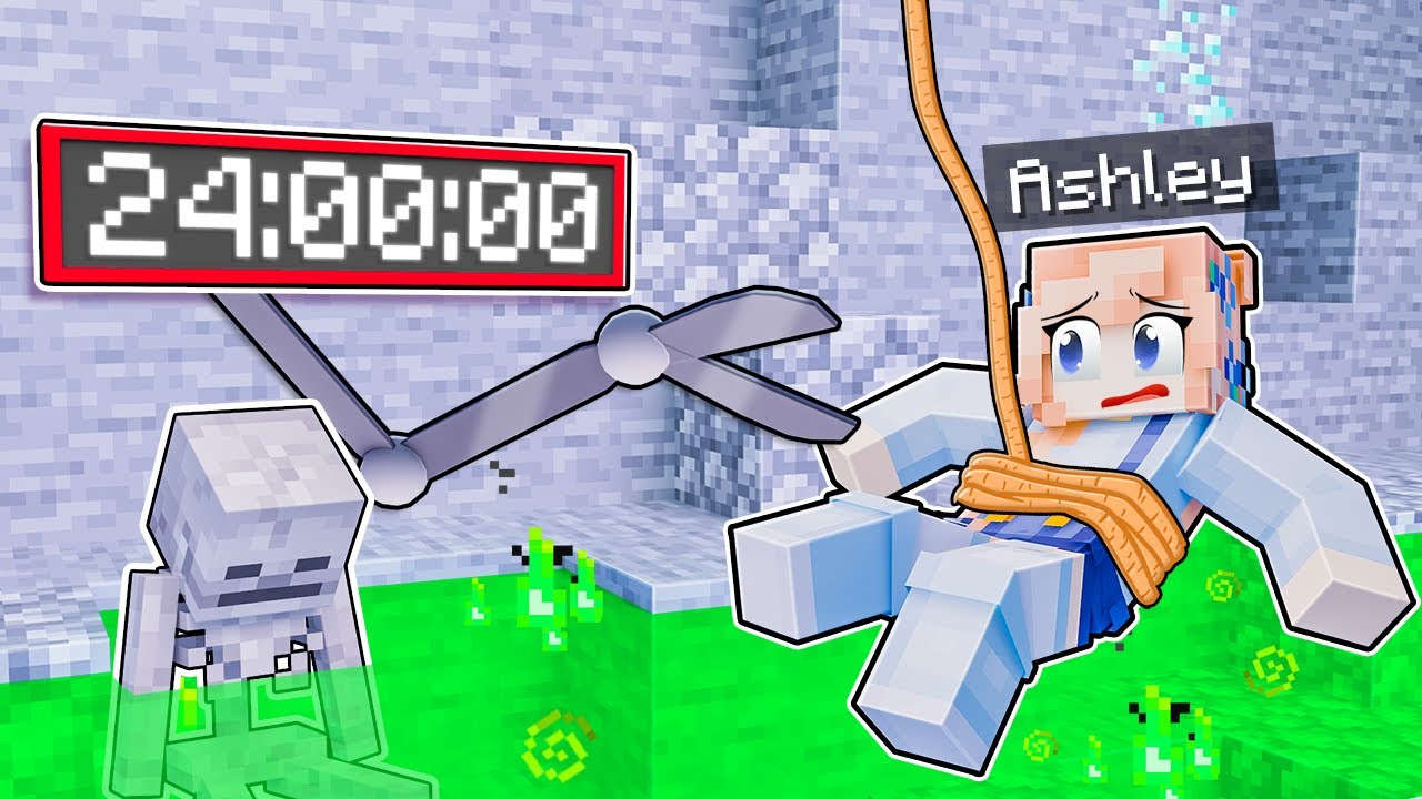 I Have 24 Hours to Save My Wife in Minecraft..