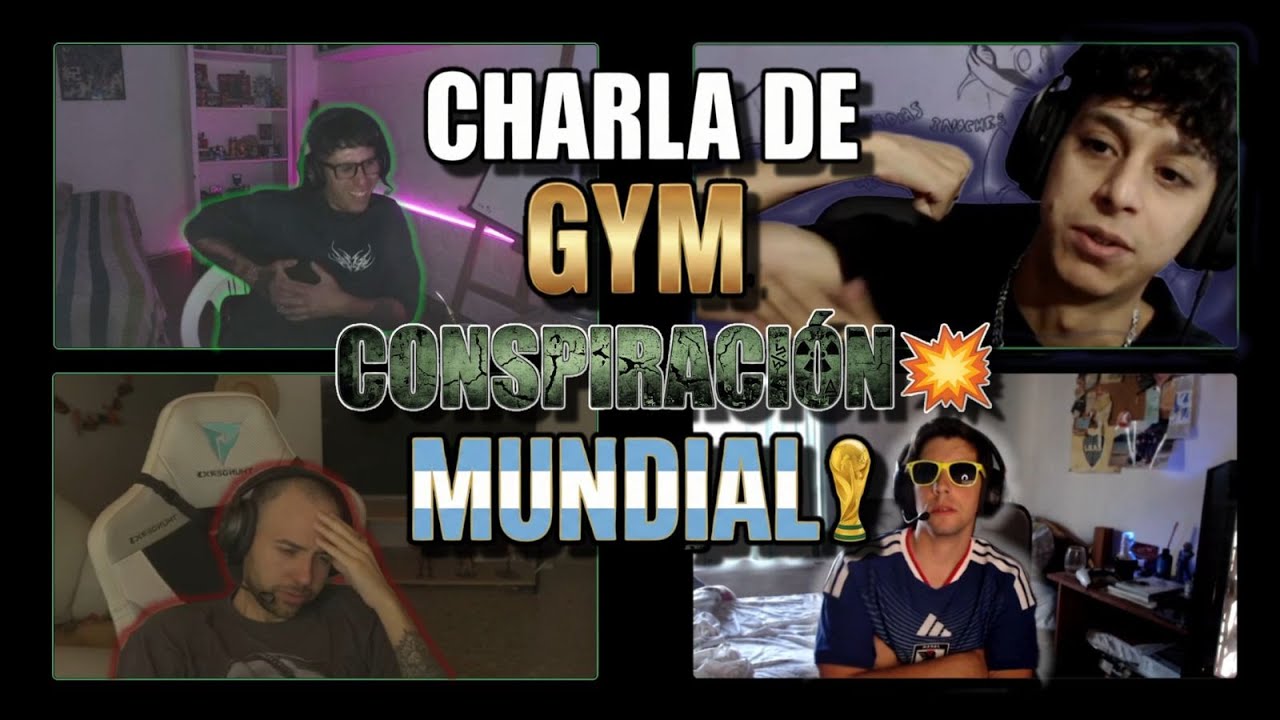 GYM, CONSPIRACION Y FUTBOL con la @Haicrew