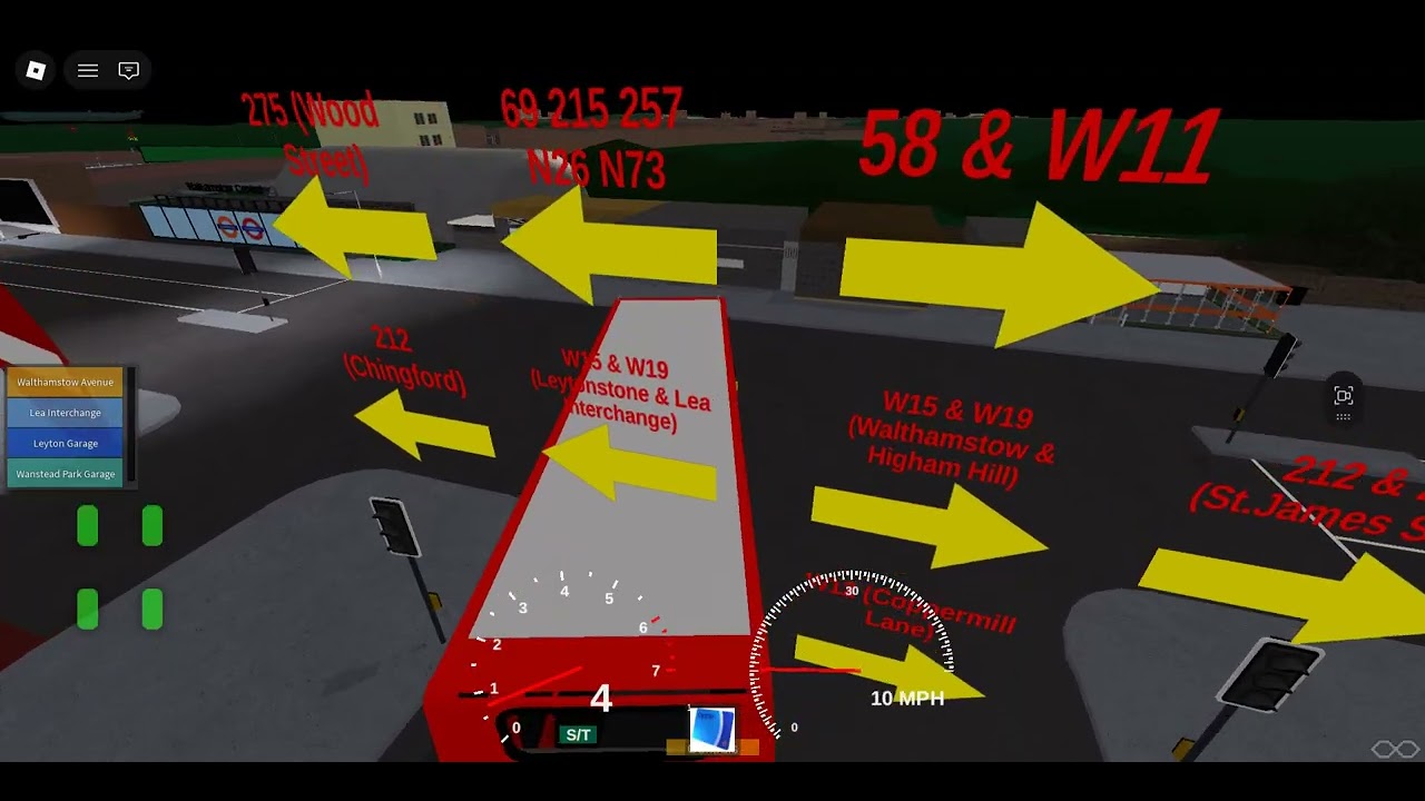 Roblox London&East (Old Version) First Time Driving the E400H BAE Stagecoach London on Route W11 2/2