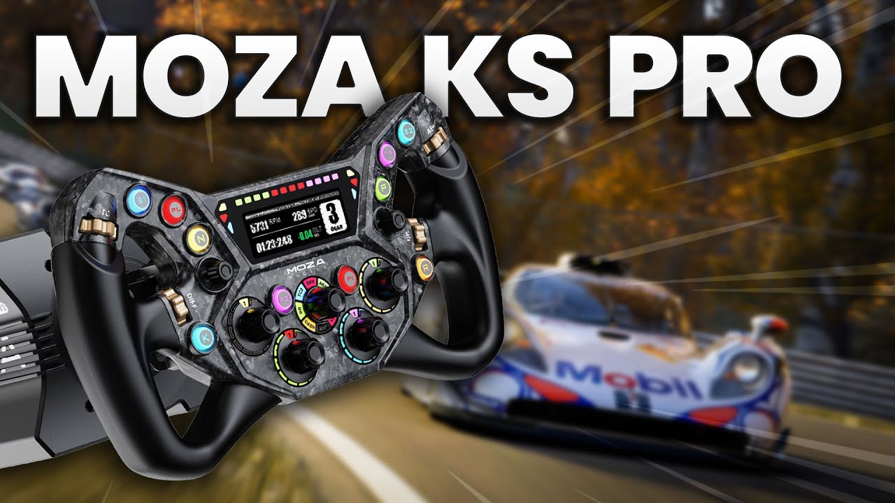 Test du volant GT Moza KS PRO et le point sur Project Motor Racing