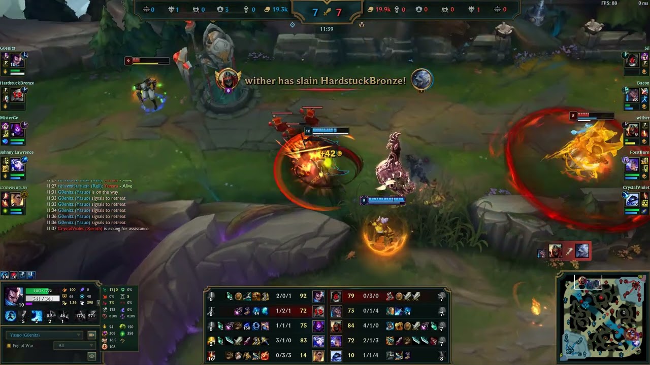 [TOP | 25.20] YASUO (S3) vs YORICK (S4)
