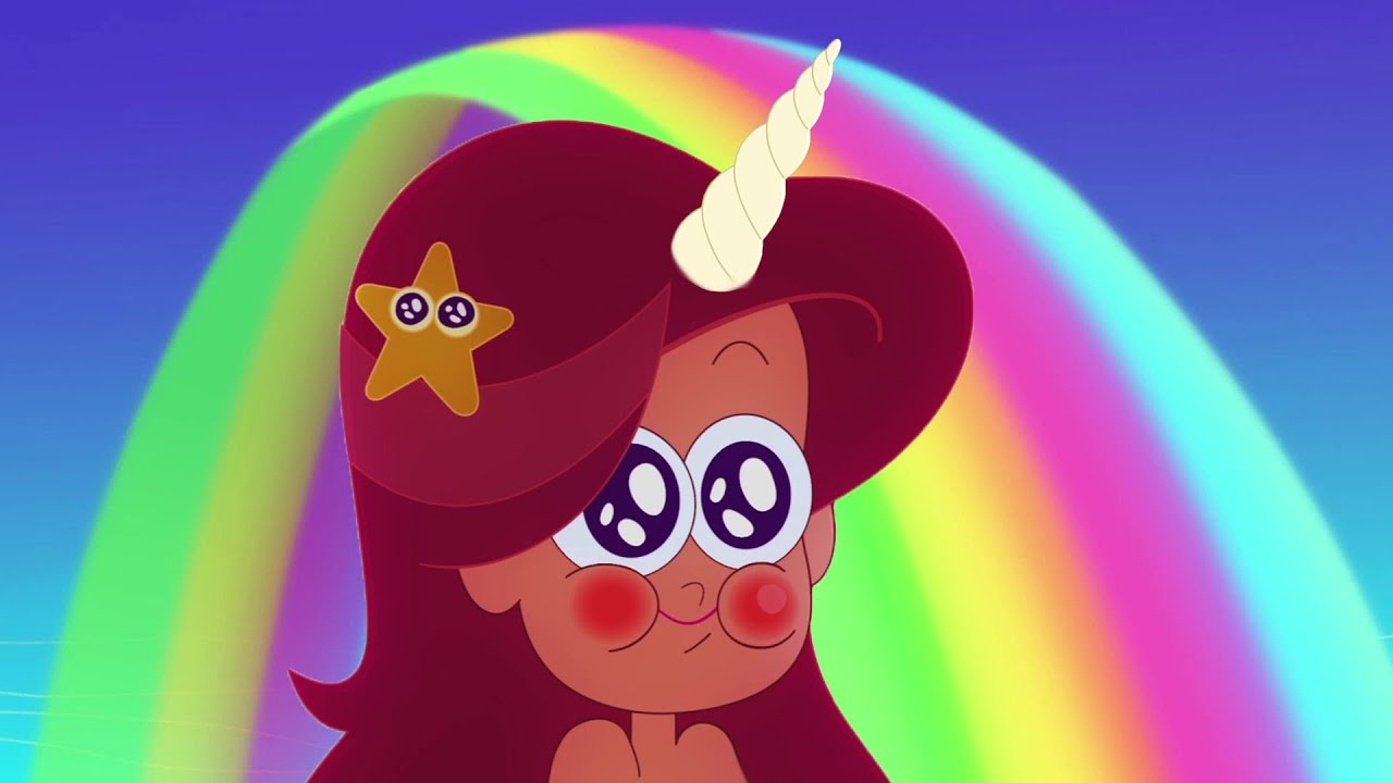 ZIG e SHARKO 🌴 Marina, o unicórnio 🌈 Zig e Sharko Brasil | Desenho Animado em português