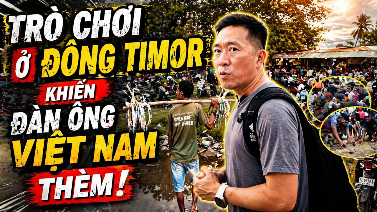 Bất ngờ nhiều trò bị cấm nhưng phổ biến ở Đông Timor
