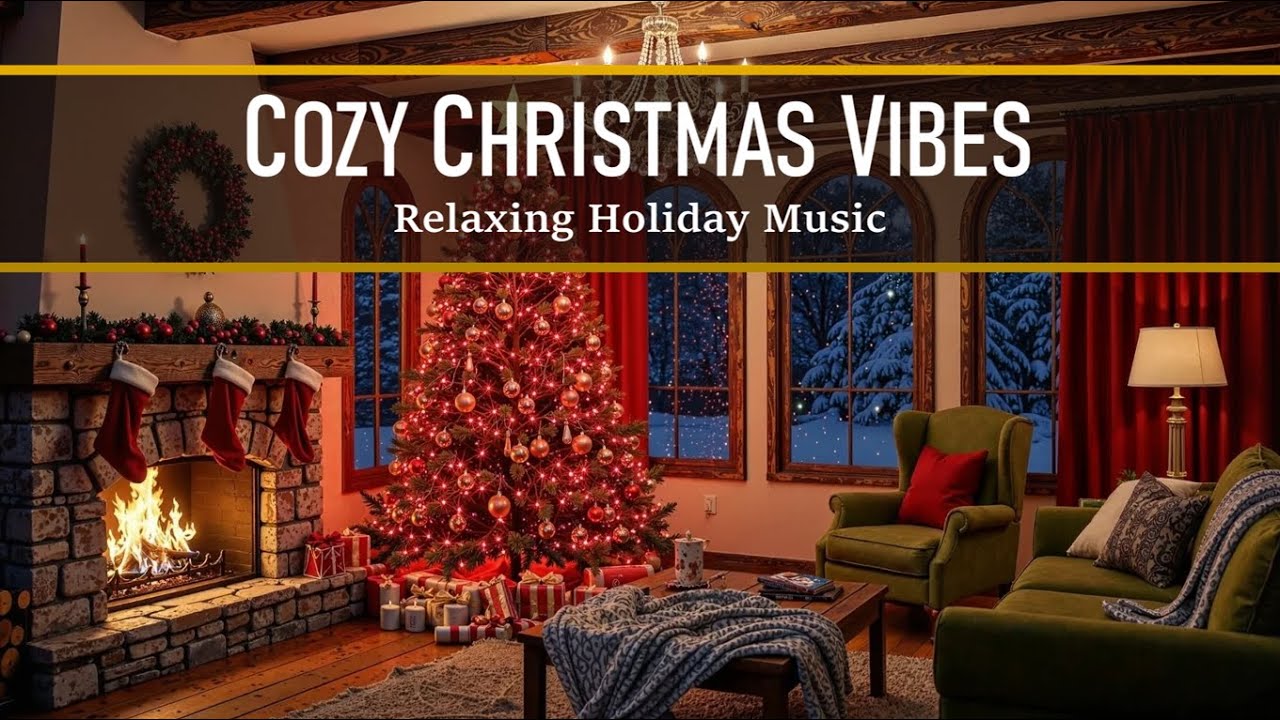 COZY Christmas Vibes 🎄 Relaxing Christmas Holiday Music🎄