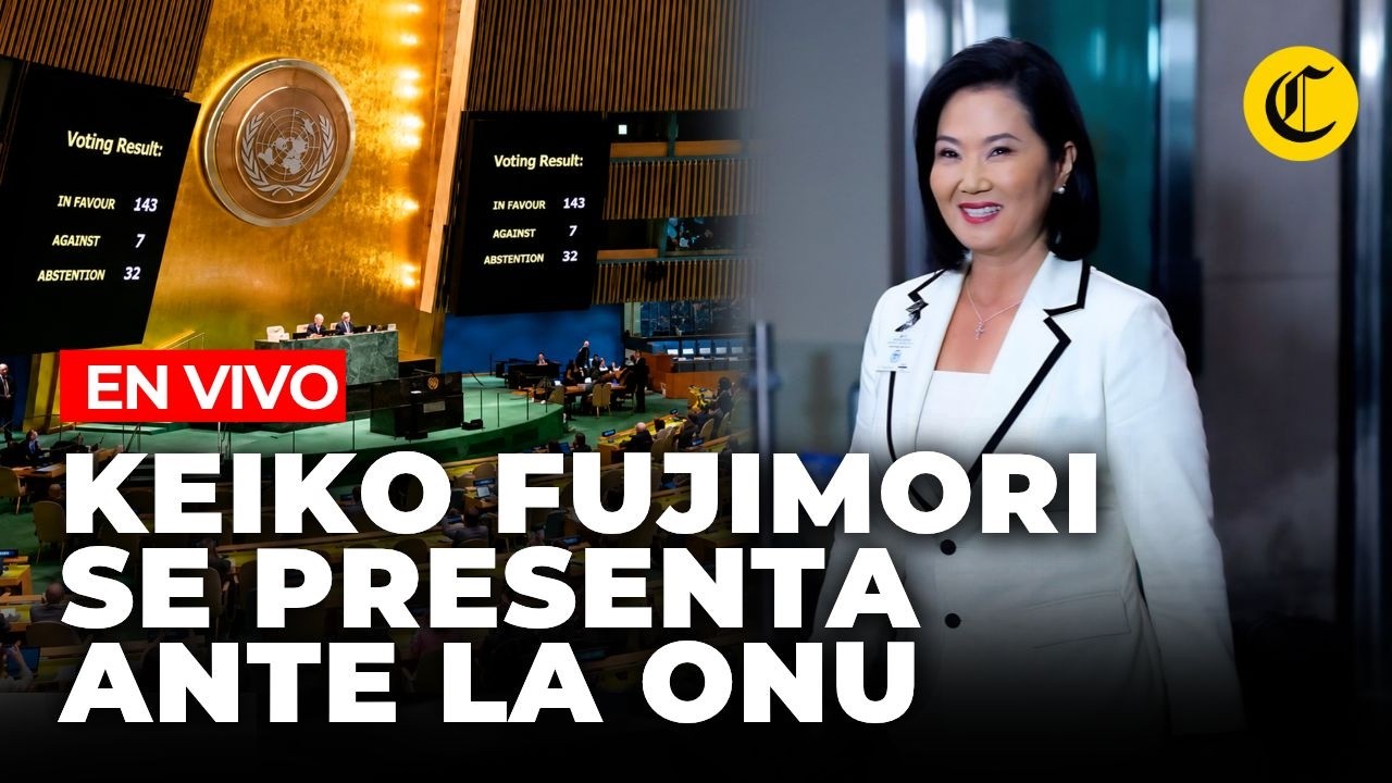 🔴 KEIKO FUJIMORI EN VIVO: PRESIDENTA SE PRESENTA ANTE LA ONU | El Comercio