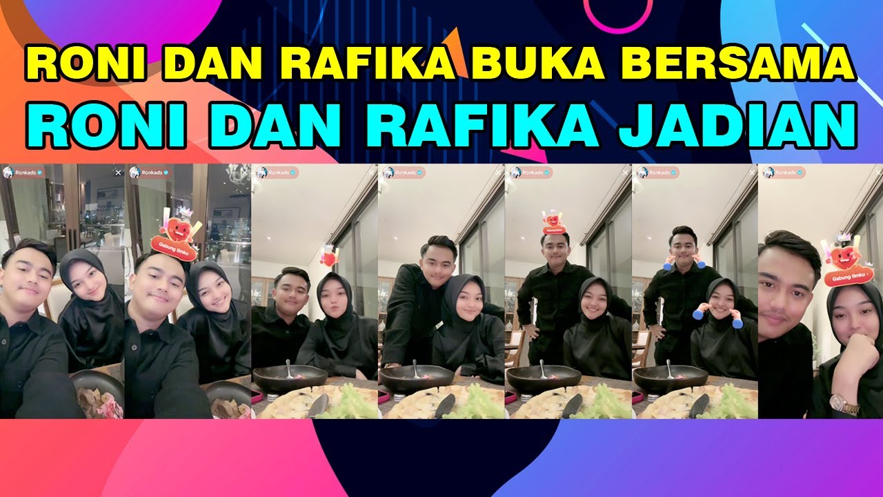 Roni Ronkads Dan Rafika Buka Puasa Bersama liat terus kemesraan pasangan bucin part 4
