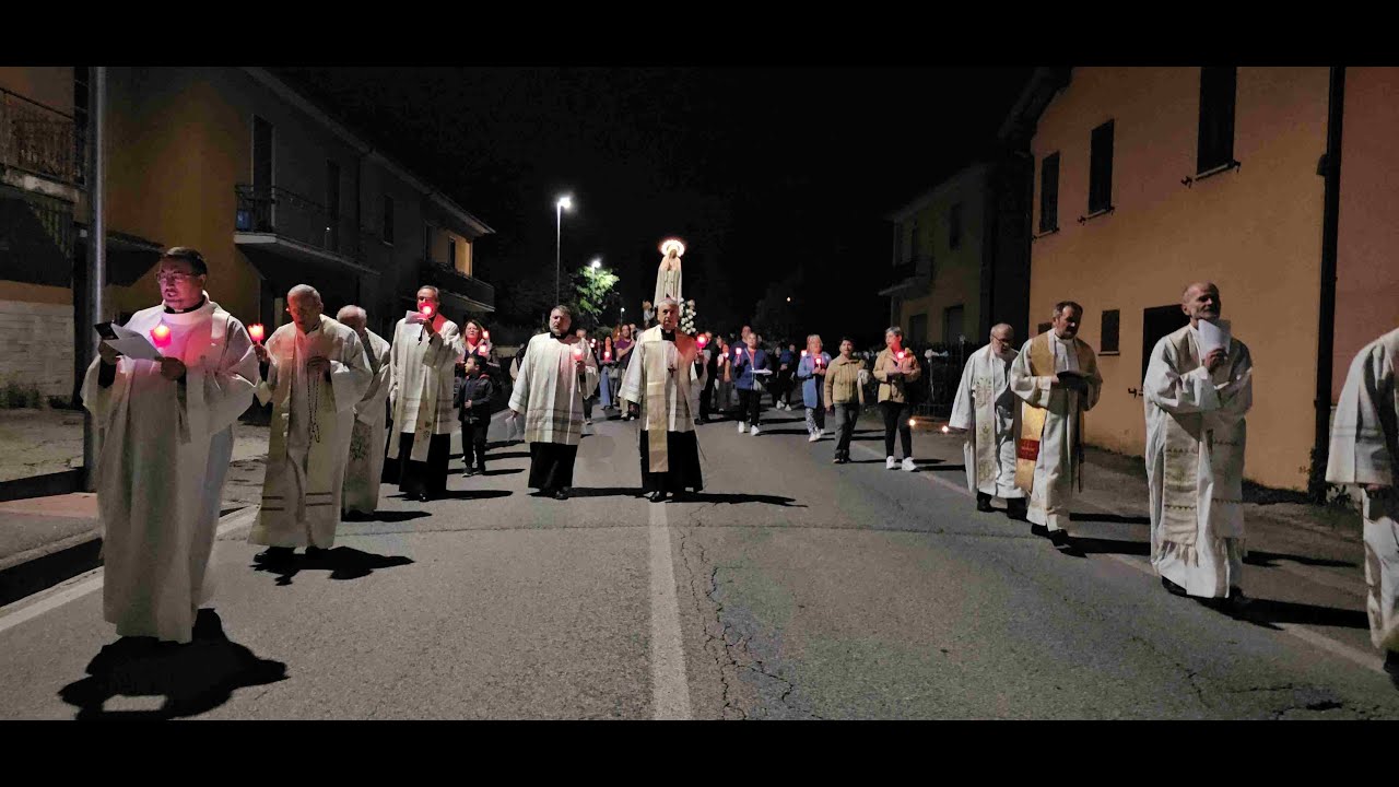 Gabelletta processione nella festa della Madonna di Fatima 2025