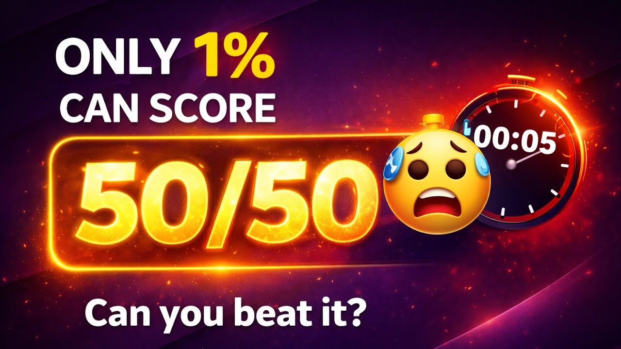 General knowledge Quiz | Number Challenge | Only 1% can score 50/50