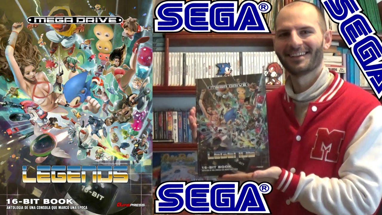 ¡¡¡EL LIBRO MEGA DRIVE LEGENDS ES PURA ESENCIA SEGA!! - Sasel - Sega - Megadrive - Genesis - Español