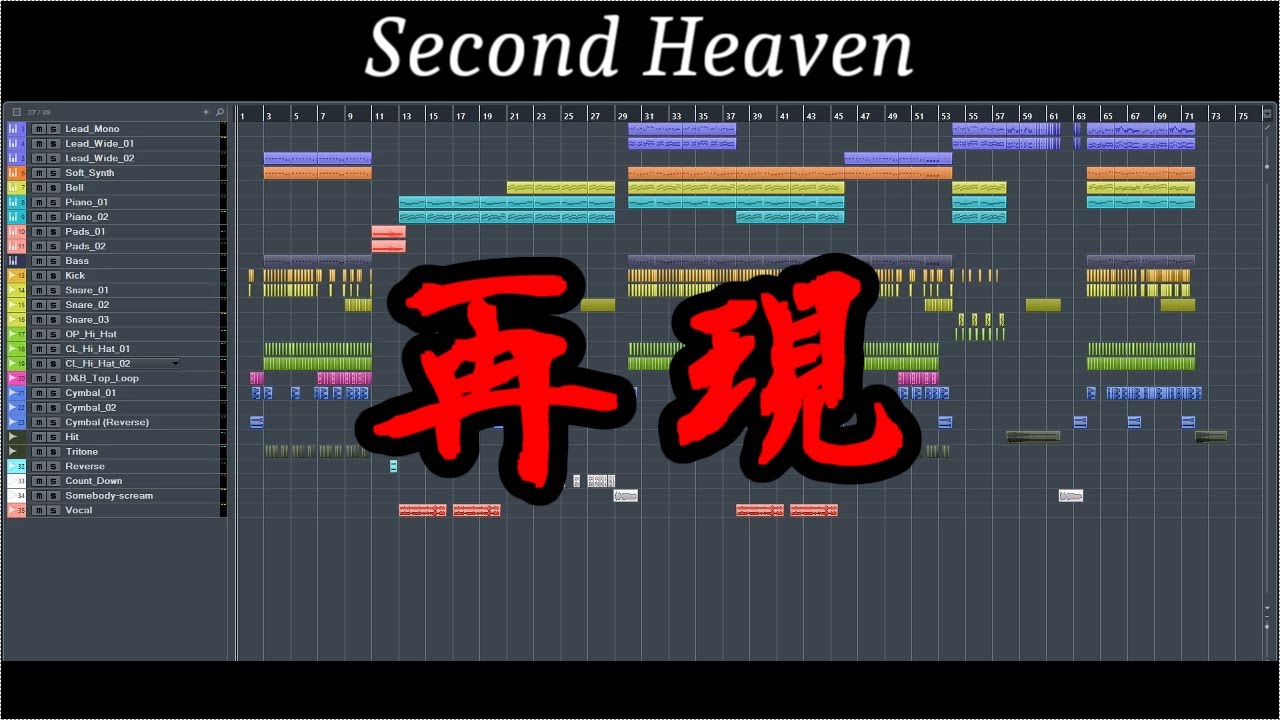 Ryu☆のSecond Heavenを再現してみた
