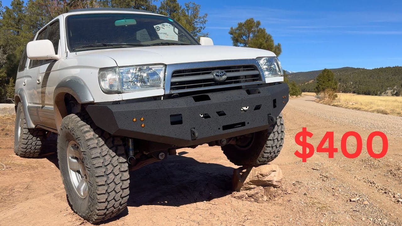 Самый дешевый бампер Winch для 4runner 3-го поколения