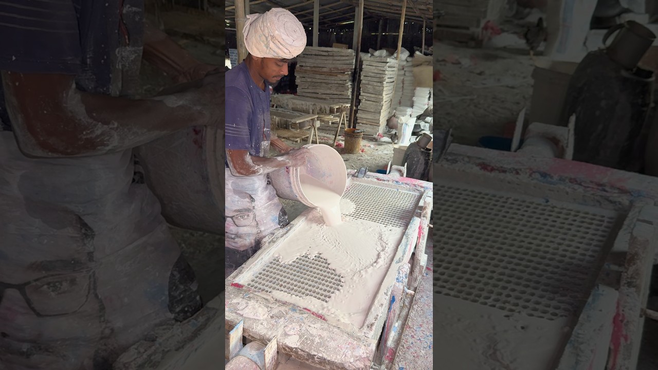 Amazing  chalk pencil manufacturing complete process !#viral #chalk #manufacturing