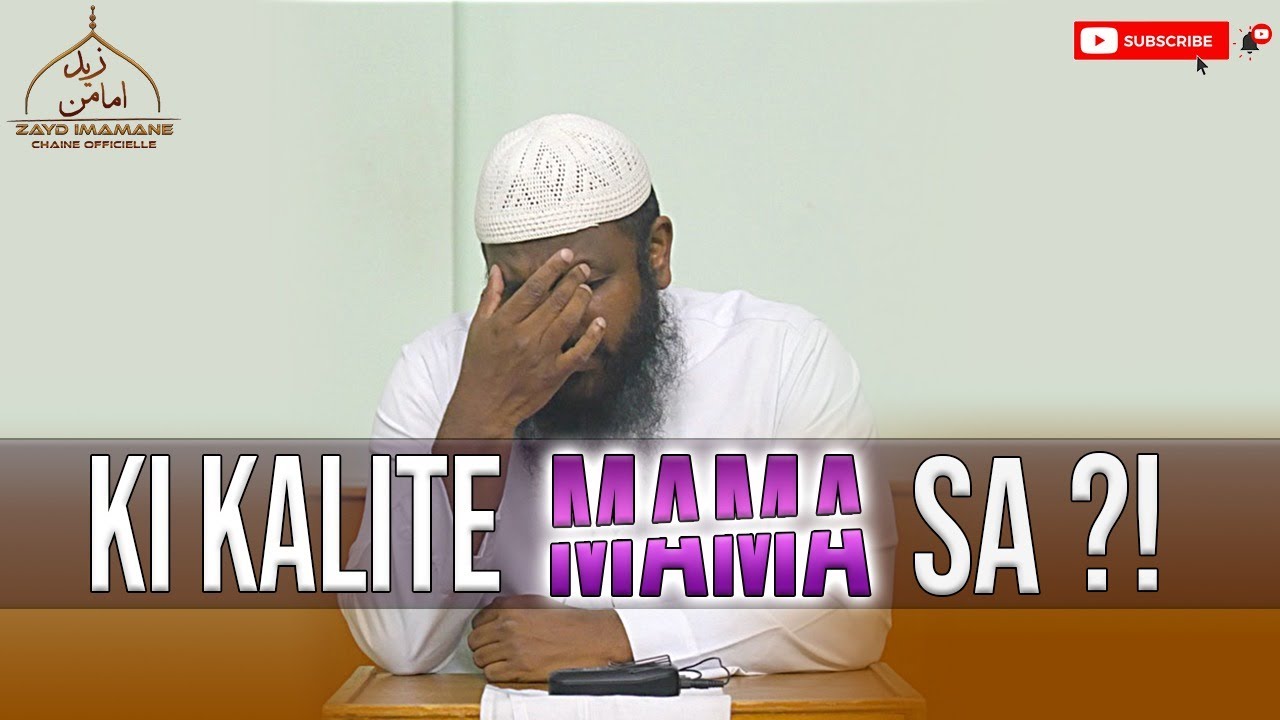 Ki kalité mama sa?! par Fr. Zayd Imamane