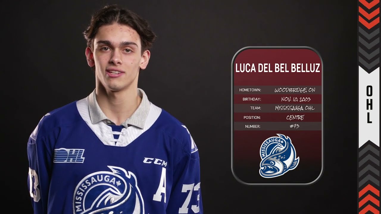 Luca Del Bel Belluz - Columbus Blue Jackets - 44th Overall