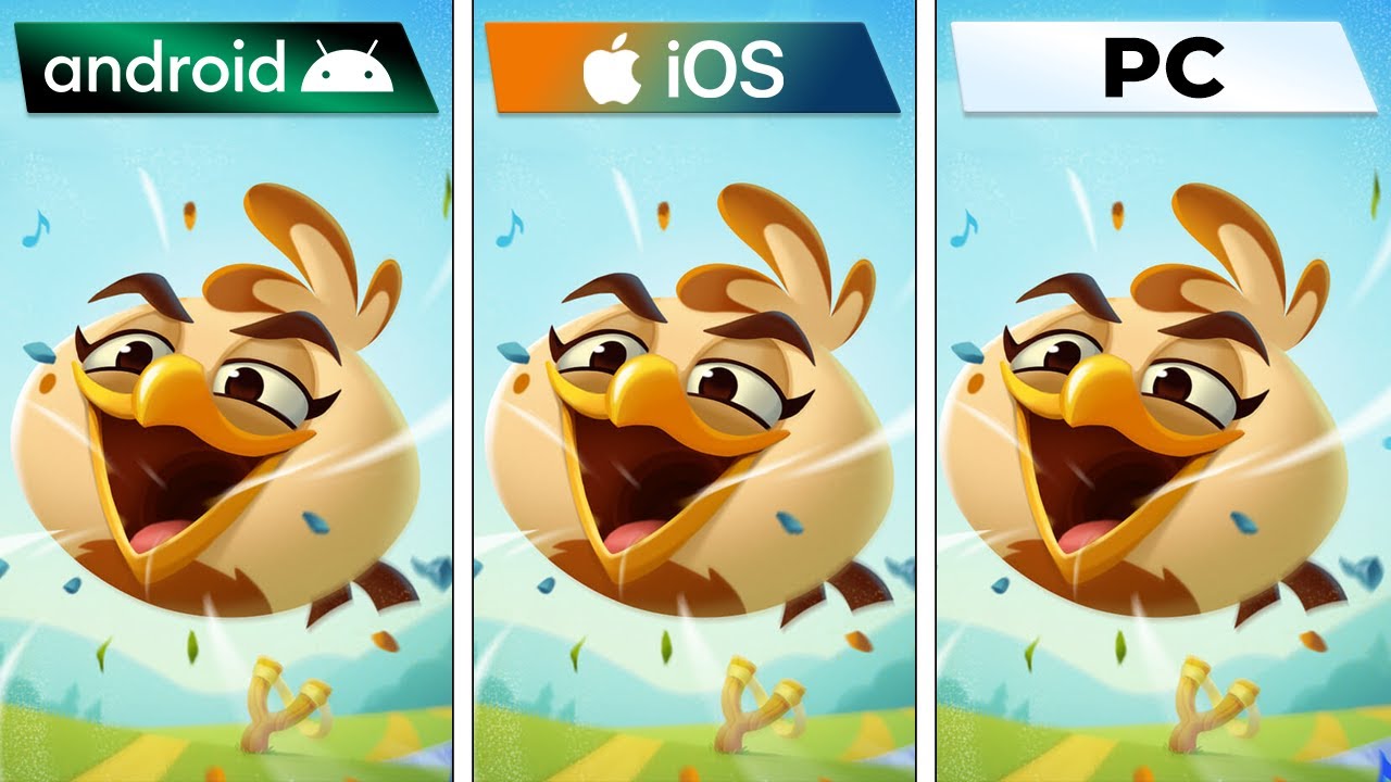 Angry Birds 2 (2015) Android vs iOS vs PC (Graphics Comparison)