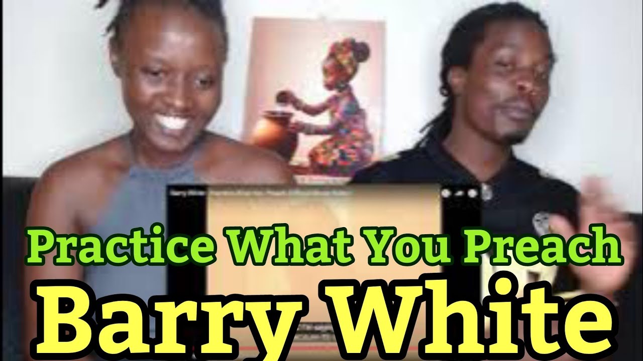 Barry White - Practice What You Preach (Official Music Video) | REACTION VIDEO