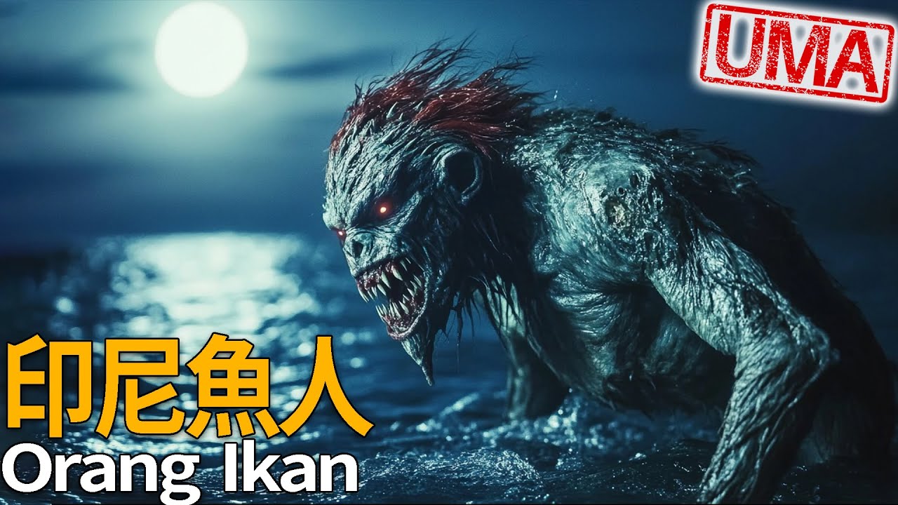 「印尼魚人Orang  Ikan」- 二戰時期日本士兵於印尼卡伊群島遭遇紅棕色毛髮半人半魚之人形生物，滿嘴利牙在月光下襲擊士兵。