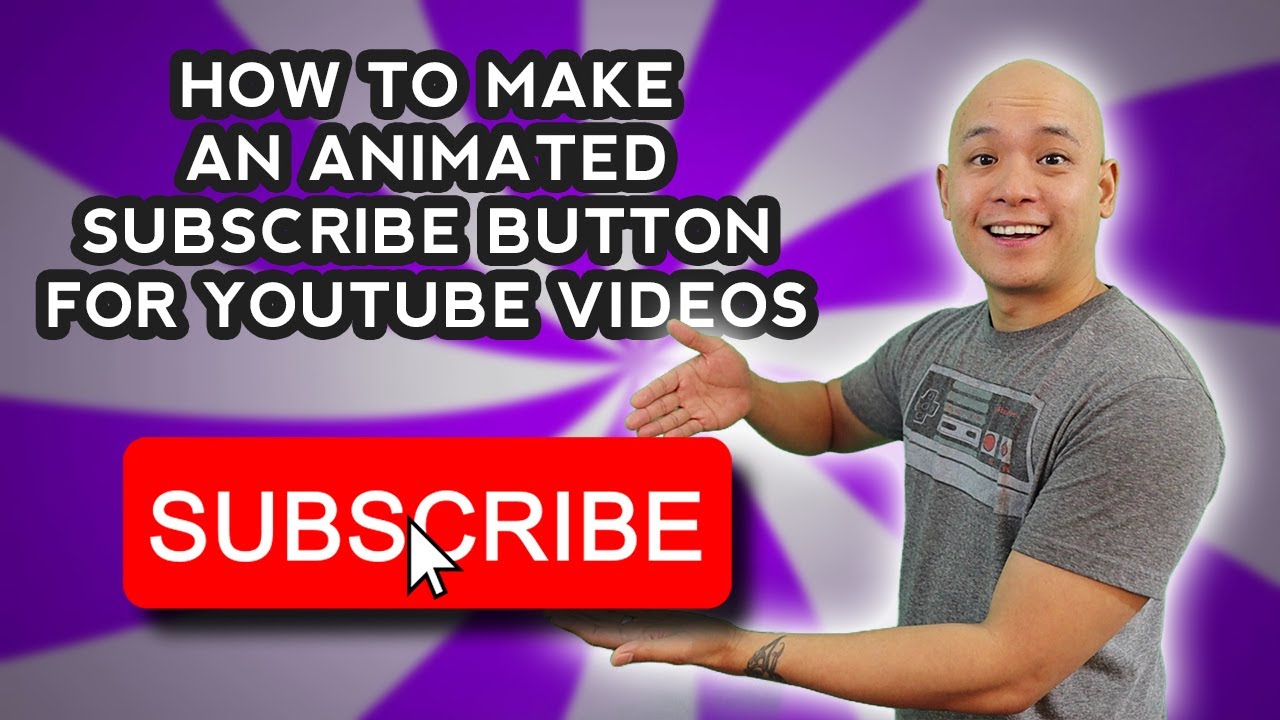 How To Make An Animated Subscribe Button for YouTube Videos || Adobe After Effects