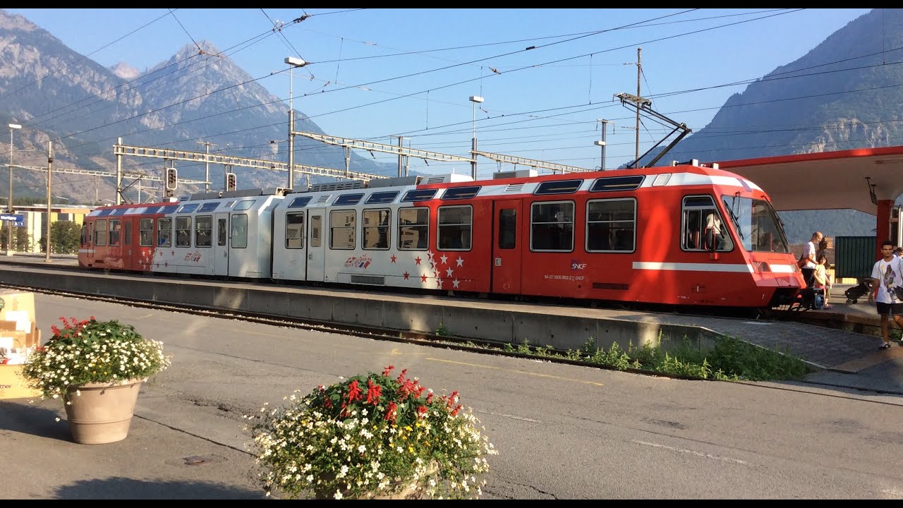 TMR - Chemin de fer de Martigny-Châtelard - Mont Blanc Express - p.1/3