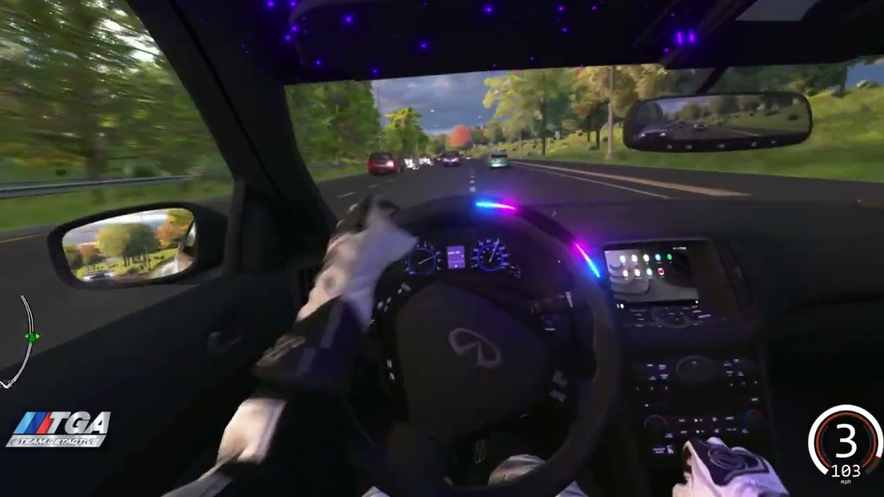 2Jz Swapped G37 Cutting up On TGA'S Server| Assetto Corsa
