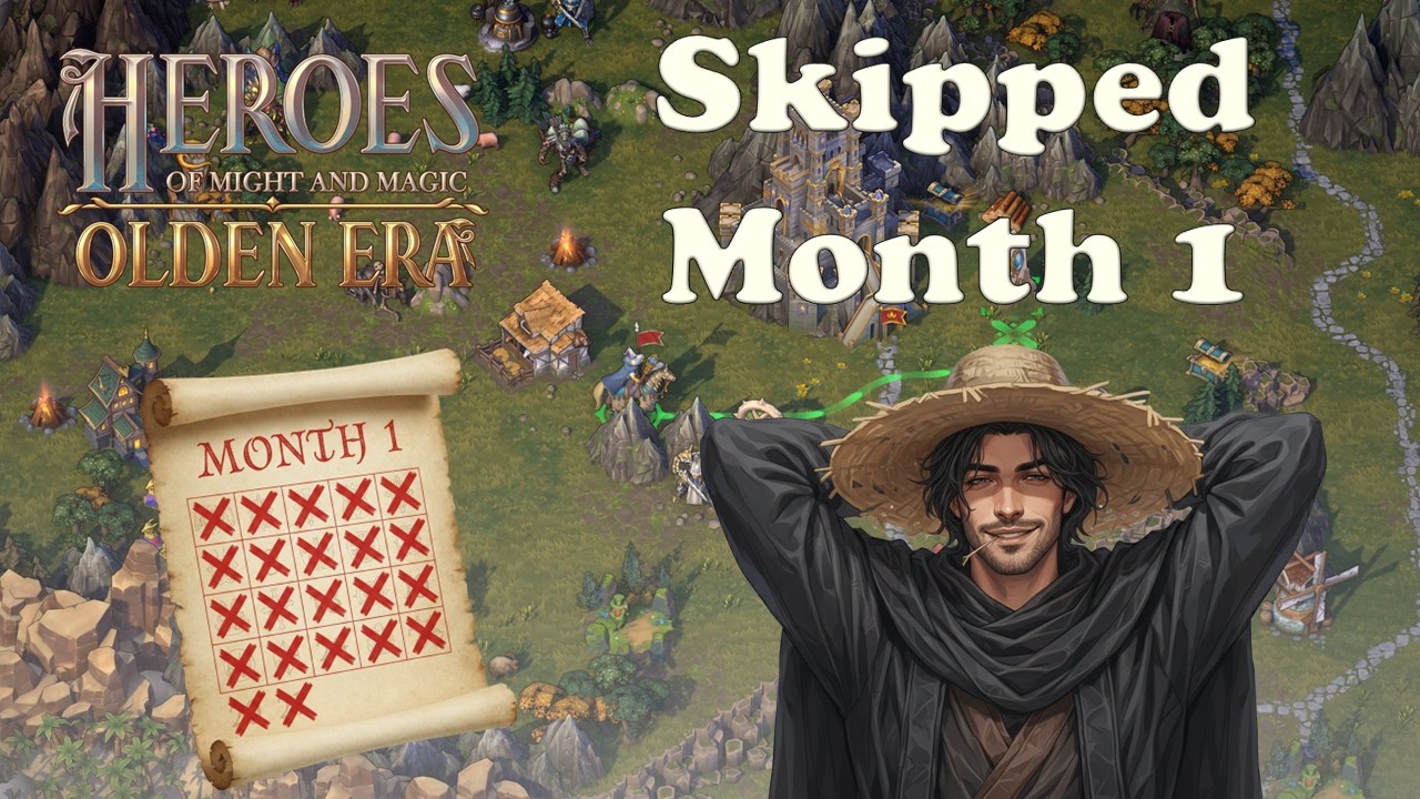 Challenge ep. 7 | Skip Month 1 | Jebus Cross | Apocalyptic 200% difficulty | HOMM: Olden Era
