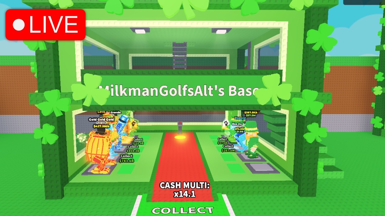 Trading Brainrots For Lucky Base Index ✌️Add: MilkmanGolfsAlt 👍