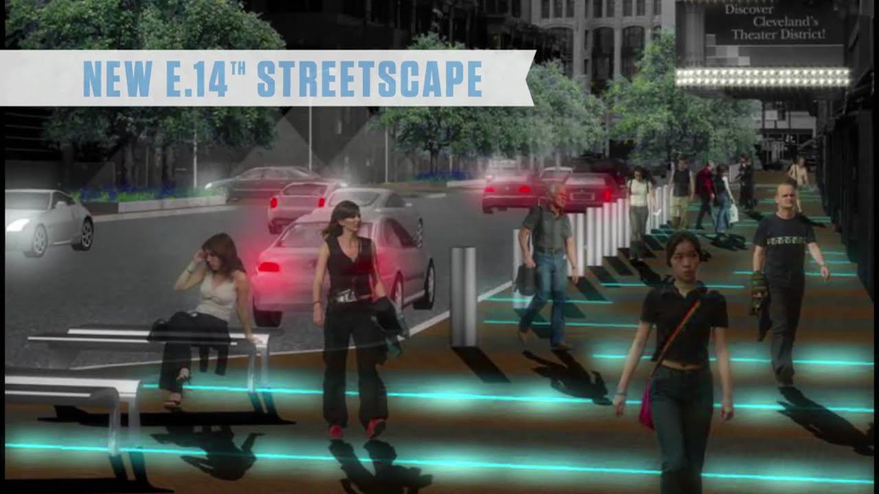 Downtown Cleveland Is Moving