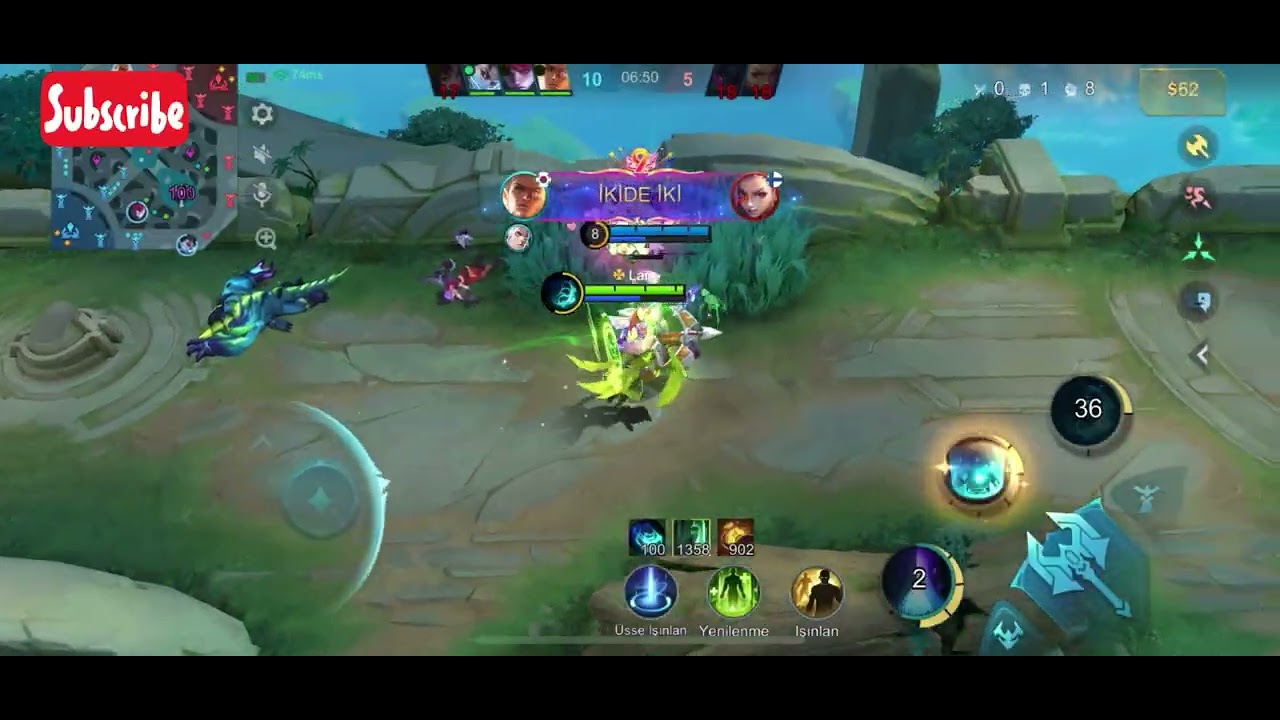 Estes solo rank 21 Assist gameplay Mobile Legends