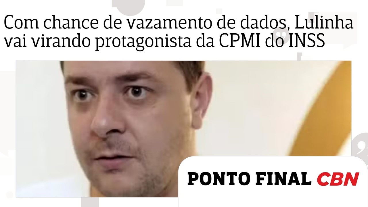 Com chance de vazamento de dados, Lulinha vai virando protagonista da CPMI do INSS