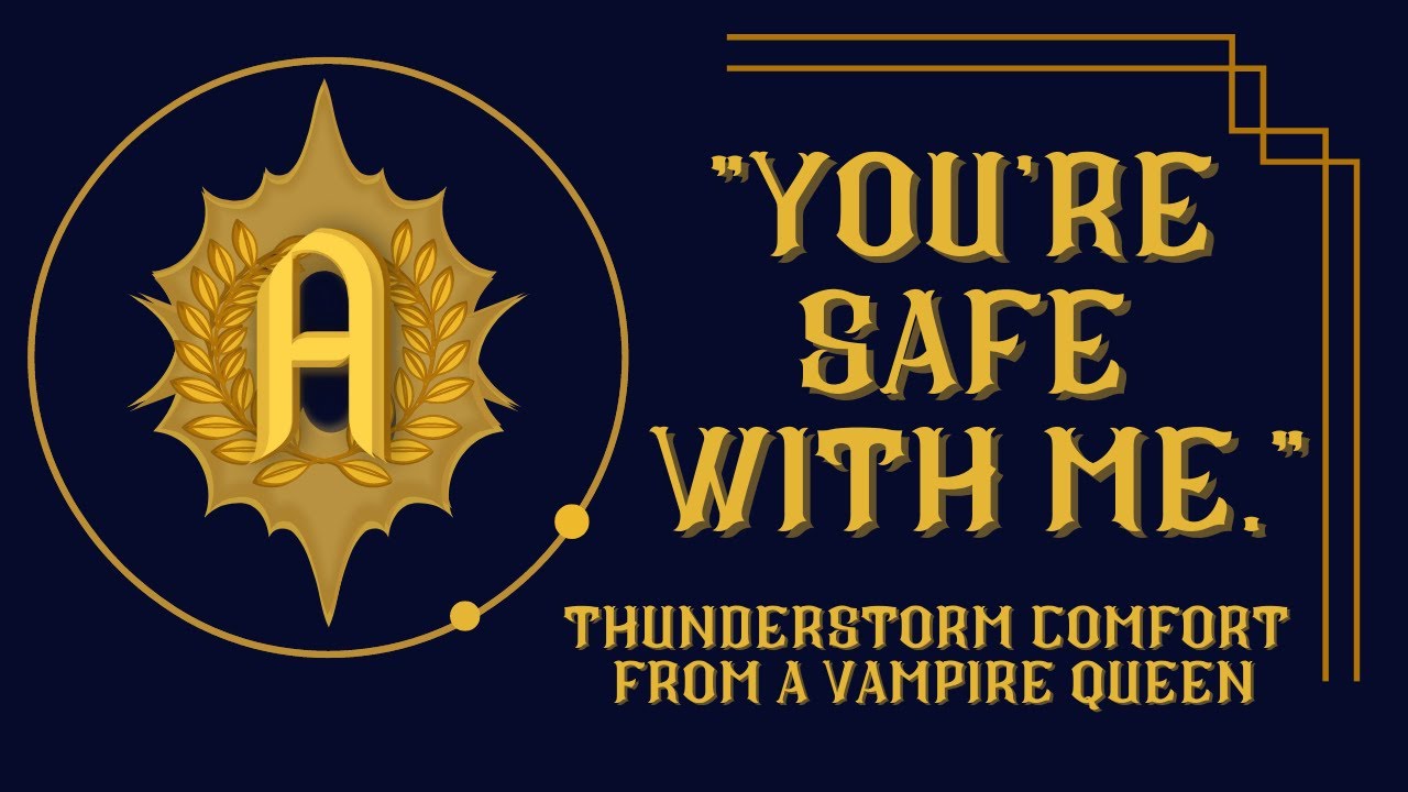 AUDIO RP | Vampire Prime Comforts You During a Storm [Thunder SFX] [F4A]