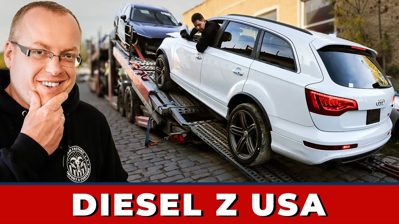 Audi Q7 3.0 TDI z USA – hit czy wtopa? Rozładunek lory