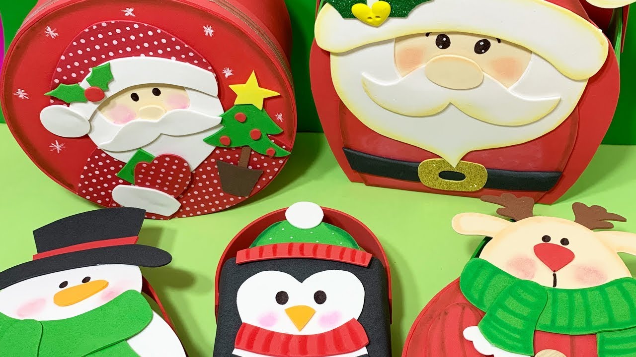 5 DIYs de NATAL INCRÍVEIS -  Presentes de última hora em EVA