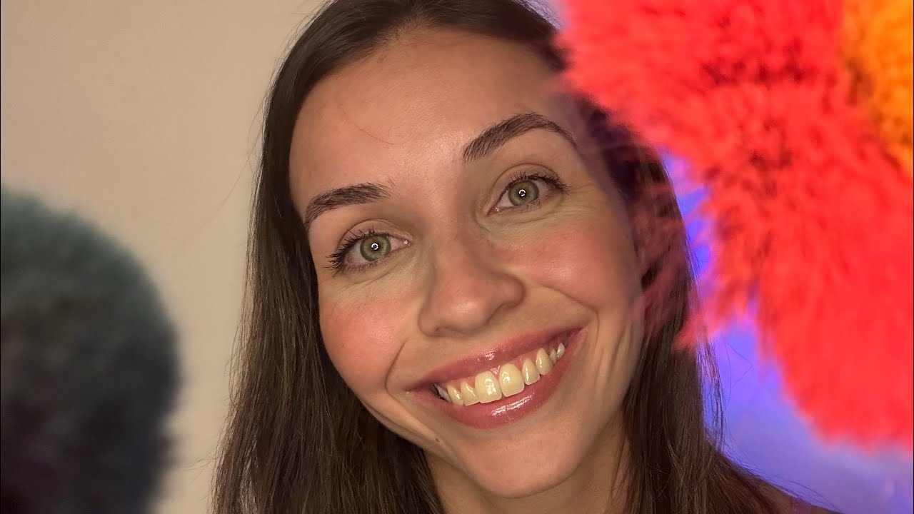 ASMR - STIPPLE STIPPLE | mouth sounds + lens brushing