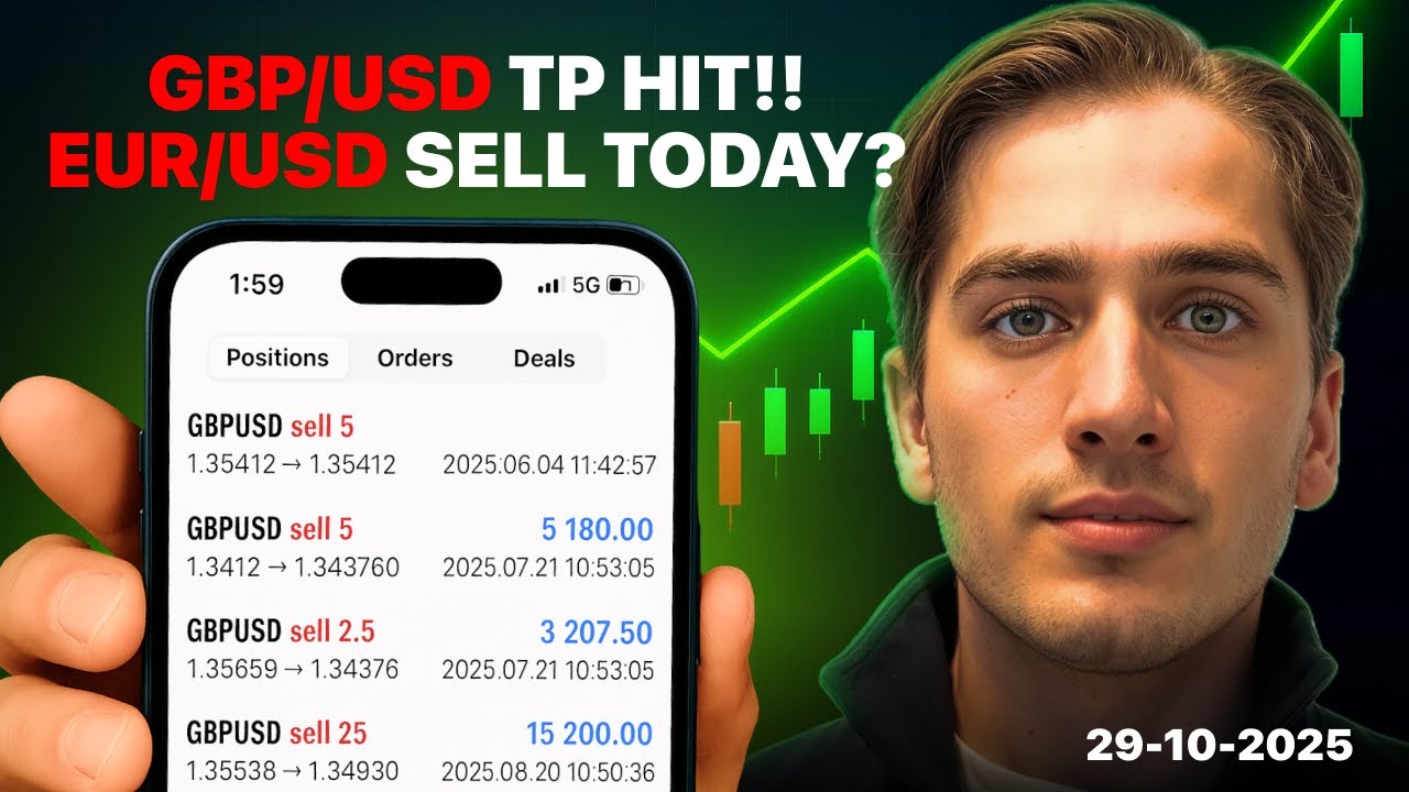 GBPUSD HIT TAKE PROFIT!? EURUSD SELL NOW? - Forex Market Outlook Ep. 62